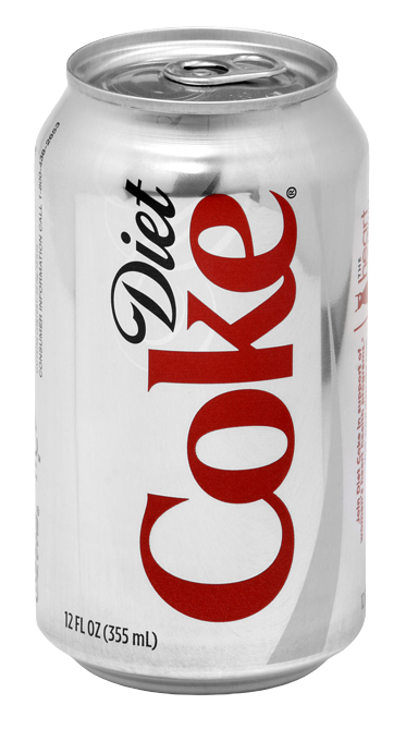 Diet Coke soda can